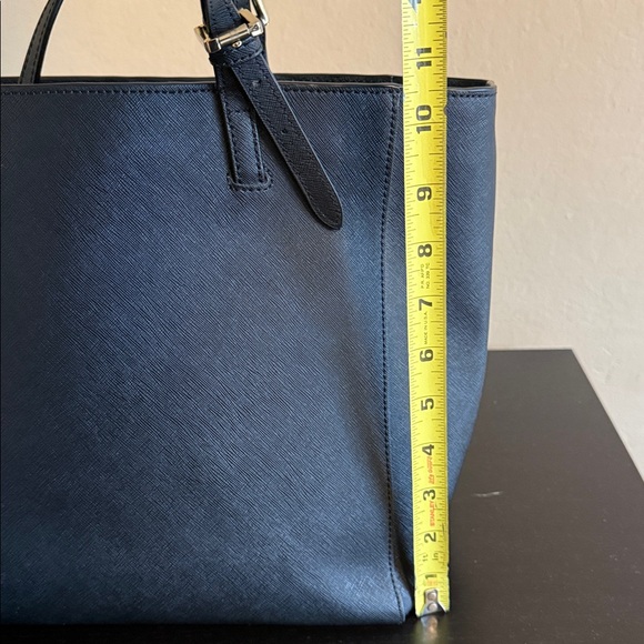 Tory Burch York Buckle Large Tote Black Saffiano Leather Like New - Picture 11 of 17